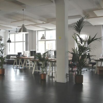 Keep Floors Shiny in an Office Building